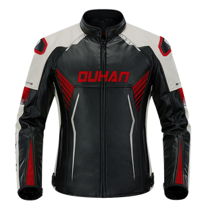 D-2168 Men's Leather Motorcycle Jacket