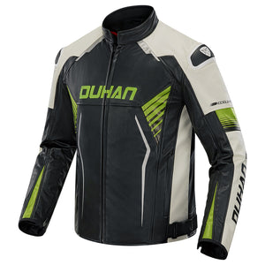 D-2168 Men's Leather Motorcycle Jacket