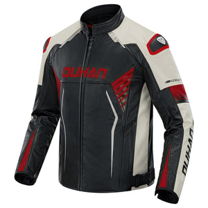 D-2168 Men's Leather Motorcycle Jacket