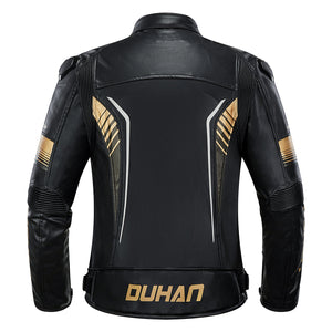 D-2168 Men's Leather Motorcycle Jacket
