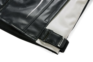 D-2168 Men's Leather Motorcycle Jacket