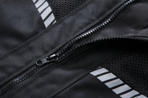 D-213 Cycling Suit Zipper System Details - Pre-installed for Easy On/Off