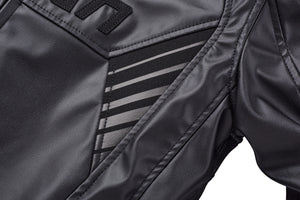 D-2168 Men's Leather Motorcycle Jacket