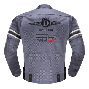 D-103 Retro motorcycle jacket
